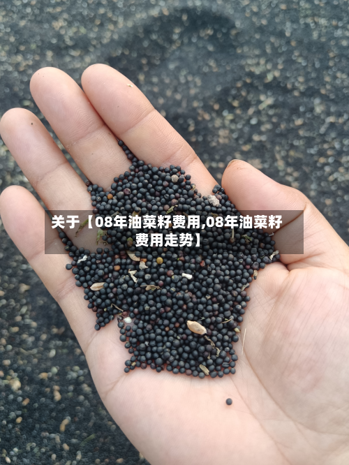 关于【08年油菜籽费用,08年油菜籽费用走势】