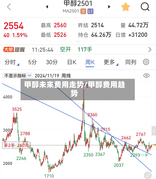 甲醇未来费用走势/甲醇费用趋势