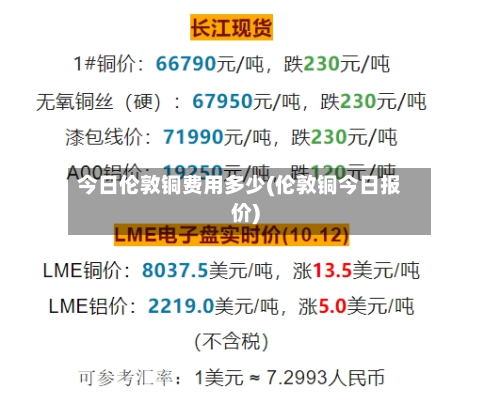 今日伦敦铜费用多少(伦敦铜今日报价)