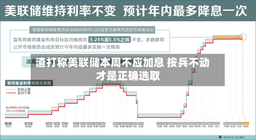 渣打称美联储本周不应加息 按兵不动才是正确选取