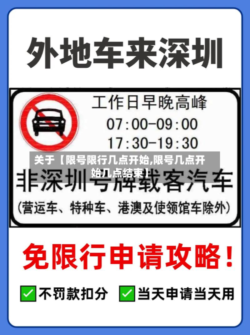 关于【限号限行几点开始,限号几点开始几点结束】
