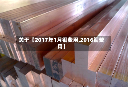 关于【2017年1月铜费用,2016铜费用】-第1张图片