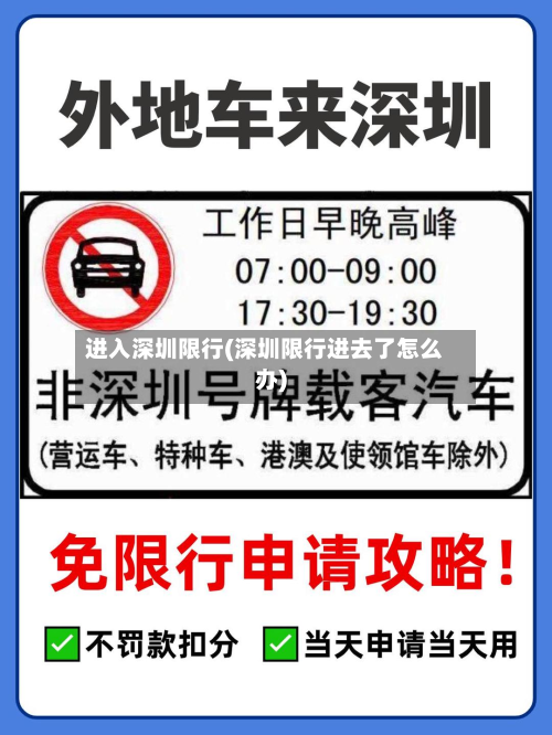 进入深圳限行(深圳限行进去了怎么办)